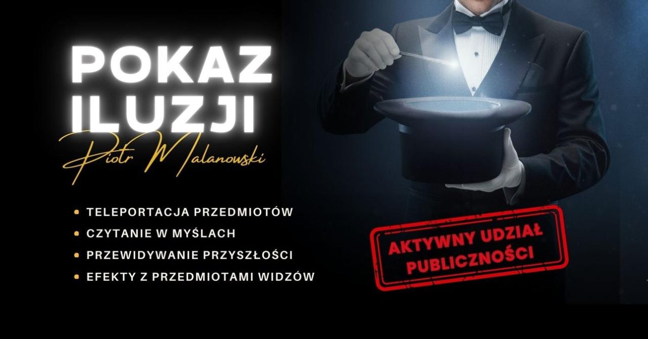 Ilustracja artykułu: Pokaz iluzji z aktywnym udziałem publiczności