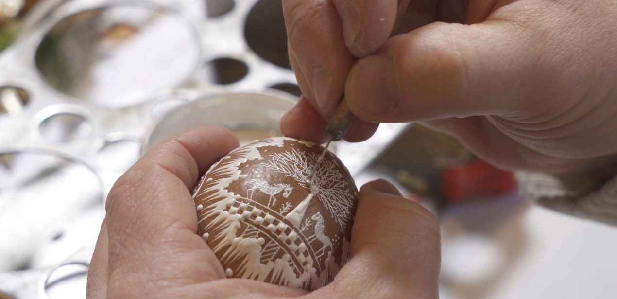 Ilustracja artykułu: Warsztaty zdobienia pisanek