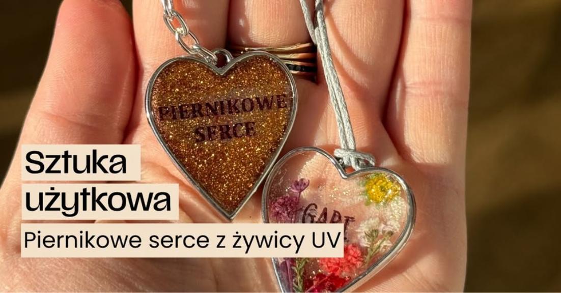Ilustracja artykułu: Sztuka użytkowa: Walentynkowe (piernikowe) serce z