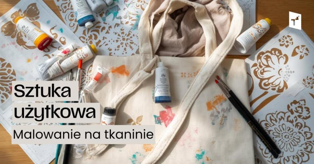 Ilustracja artykułu: Sztuka użytkowa: Malowanie na tkaninie /