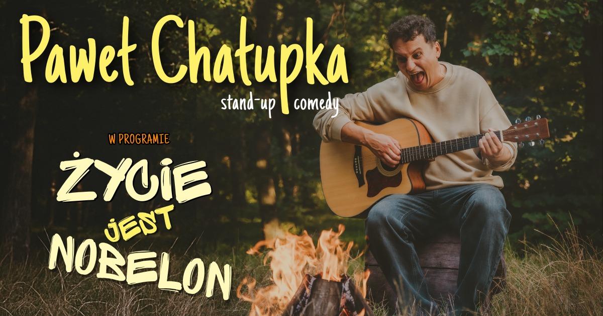 Ilustracja do wpisu: Paweł Chałupka stand-up – program „Życie