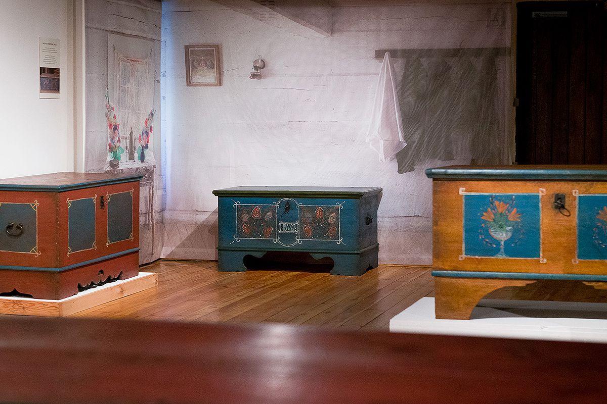 Ilustracja artykułu: Wystawa „Malowane skrzynie z Kujaw i