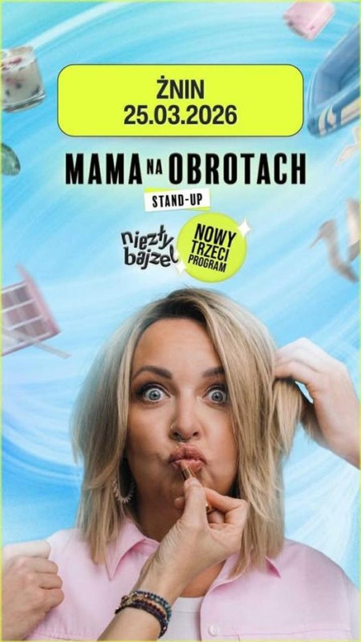 Ilustracja do wpisu: Stand-up „Mama Na Obrotach”