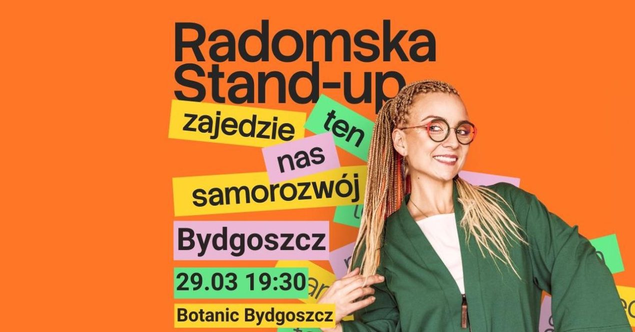 Ilustracja artykułu: Stand-up: Aleksandra Radomska – program „zajedzie