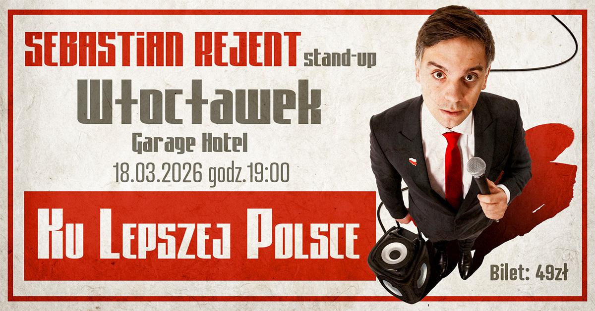 Ilustracja artykułu: Stand-up Sebastian Rejent – program „Ku