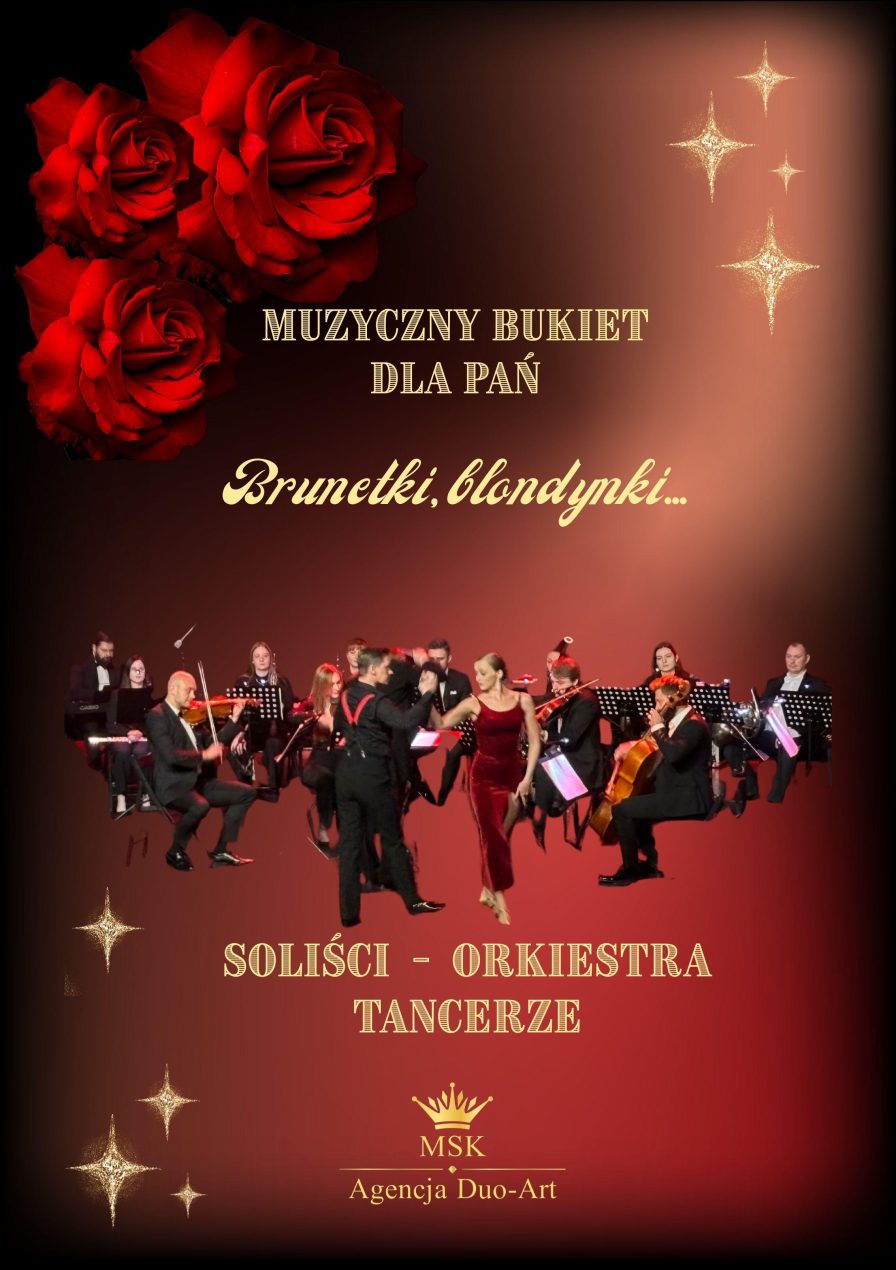 Ilustracja do wpisu: Koncert: Muzyczny Bukiet dla Pań: Brunetki,