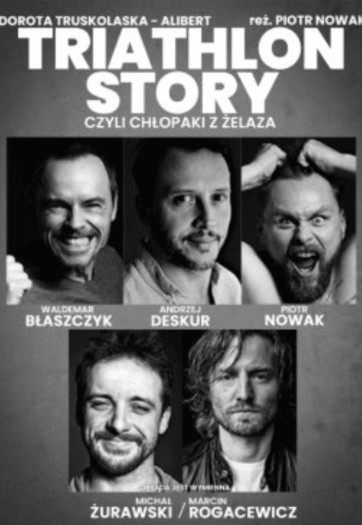 Ilustracja artykułu: Spektakl „Triathlon Story czyli Chłopaki z
