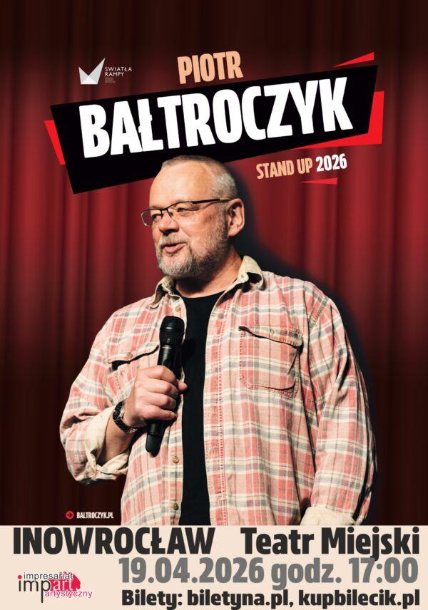 Ilustracja artykułu: Piotr Bałtroczyk – Stand-up