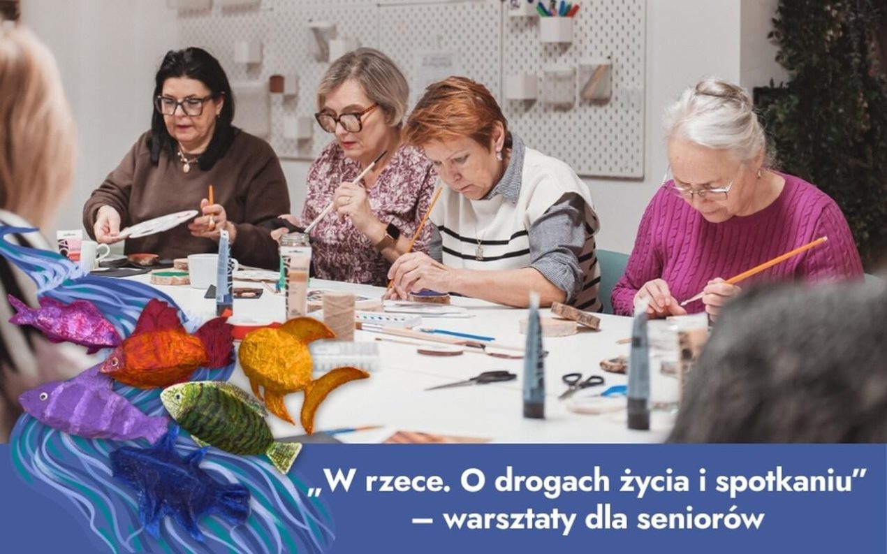 Ilustracja artykułu: Warsztaty dla seniorów „W rzece. O