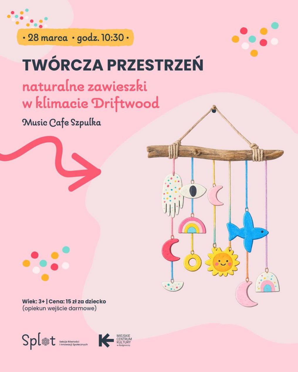 Ilustracja do wpisu: Warsztaty „Twórcza Przestrzeń: Naturalne zawieszki w