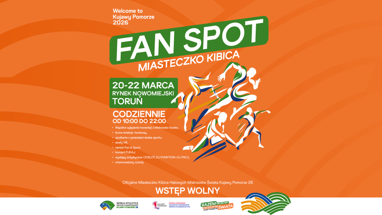 Ilustracja artykułu: Oficjalny Fan Sport HMŚ Kujawy Pomorze