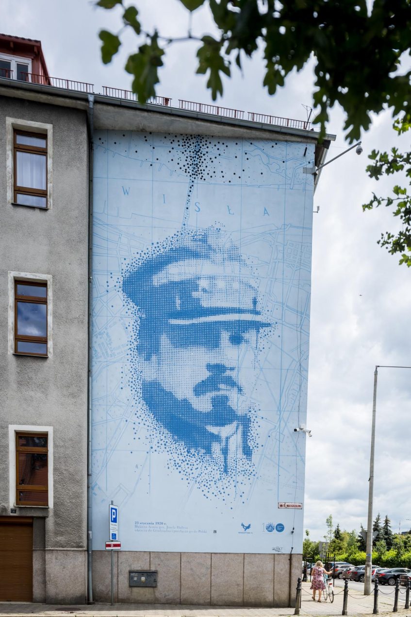 Ilustracja artykułu: Grudziądz – Błękitny mural