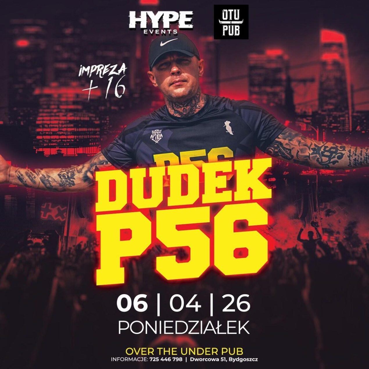 Ilustracja do wpisu: DUDEK P56 / DDK // koncert