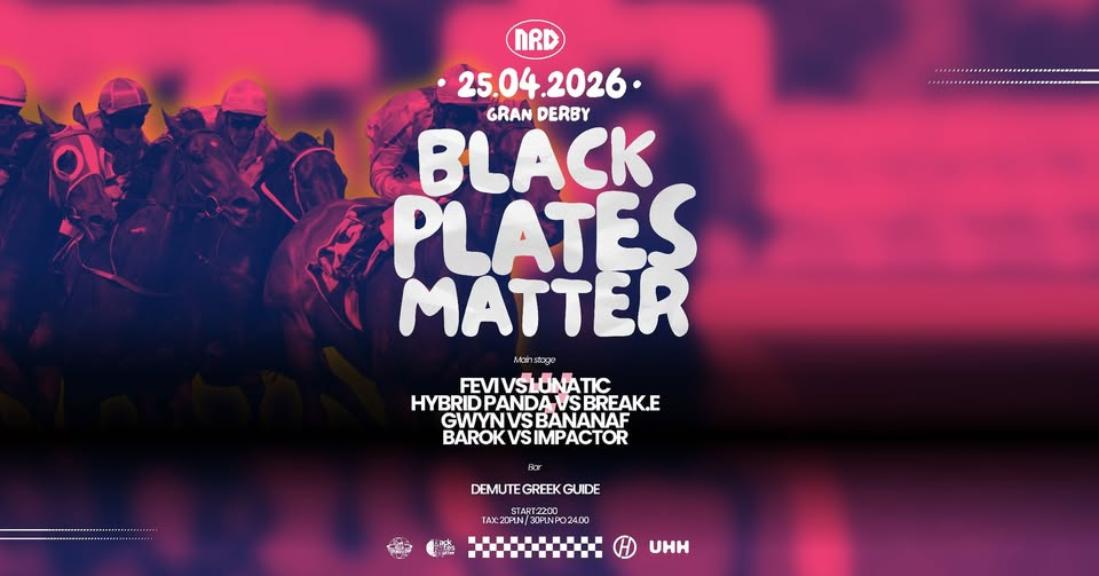 Ilustracja do wpisu: Black Plates Matter / Gran Derby