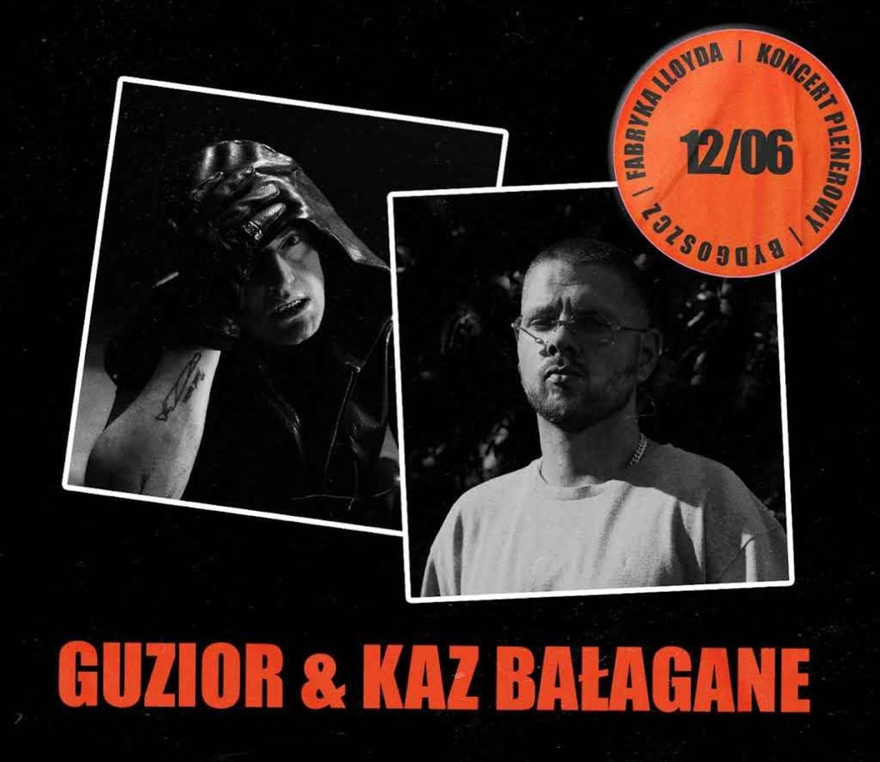 Ilustracja do wpisu: Guzior, Kaz Bałagane // koncert