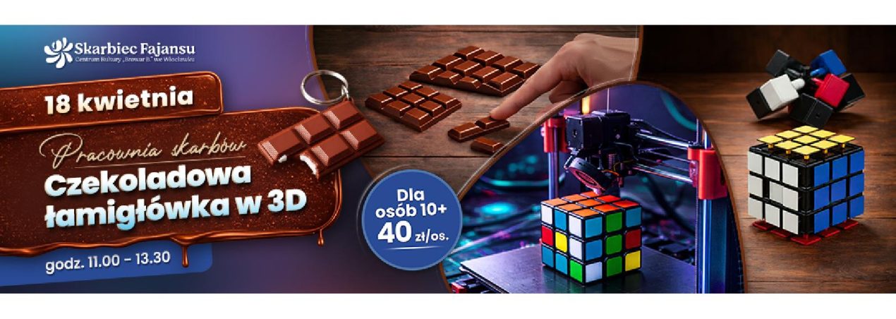 Ilustracja do wpisu: Pracownia Skarbów – Czekoladowa łamigłówka w