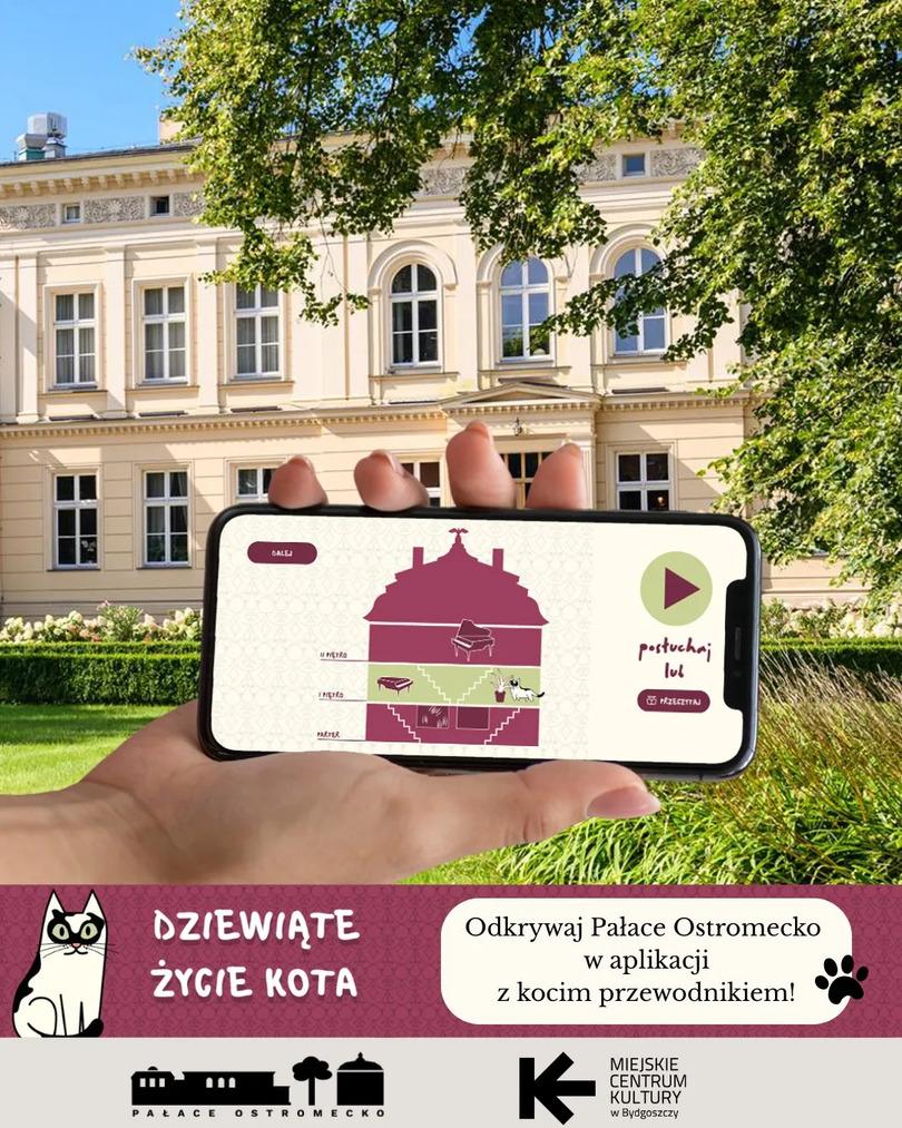 Ilustracja do wpisu: Dziewiąte życie kota / Zwiedzania Pałaców