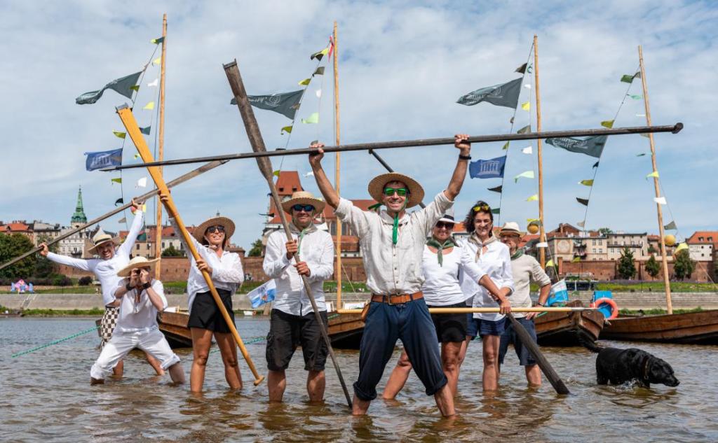 Ilustracja artykułu: Toruńscy Flisacy