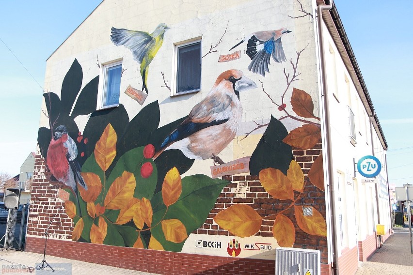 Ilustracja artykułu: Brześć Kujawski – mural ekologiczny