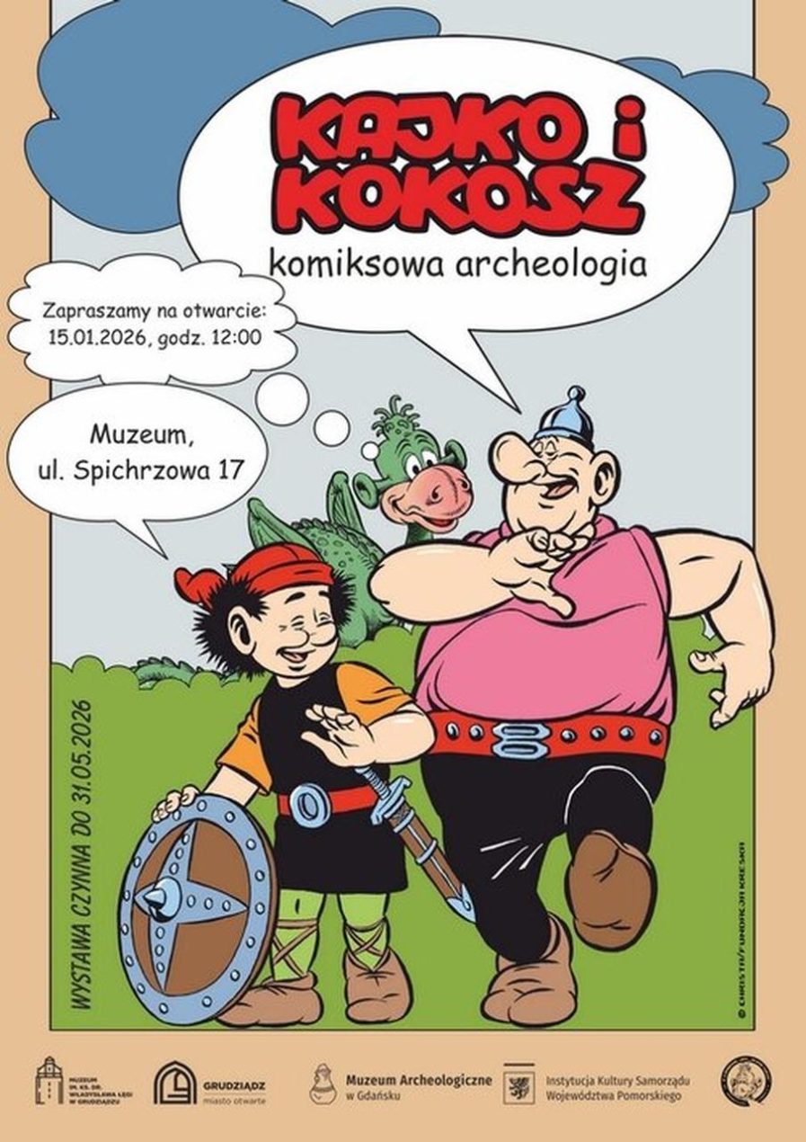 Ilustracja artykułu: Wystawa „Kajko i Kokosz – komiksowa