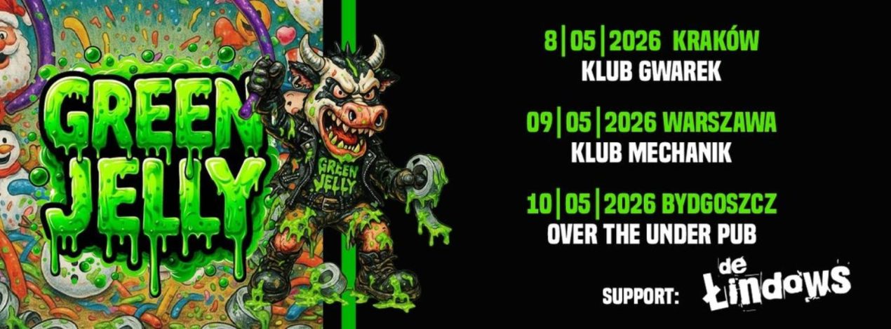 Ilustracja do wpisu: Green Jellÿ, De Łindows // koncert