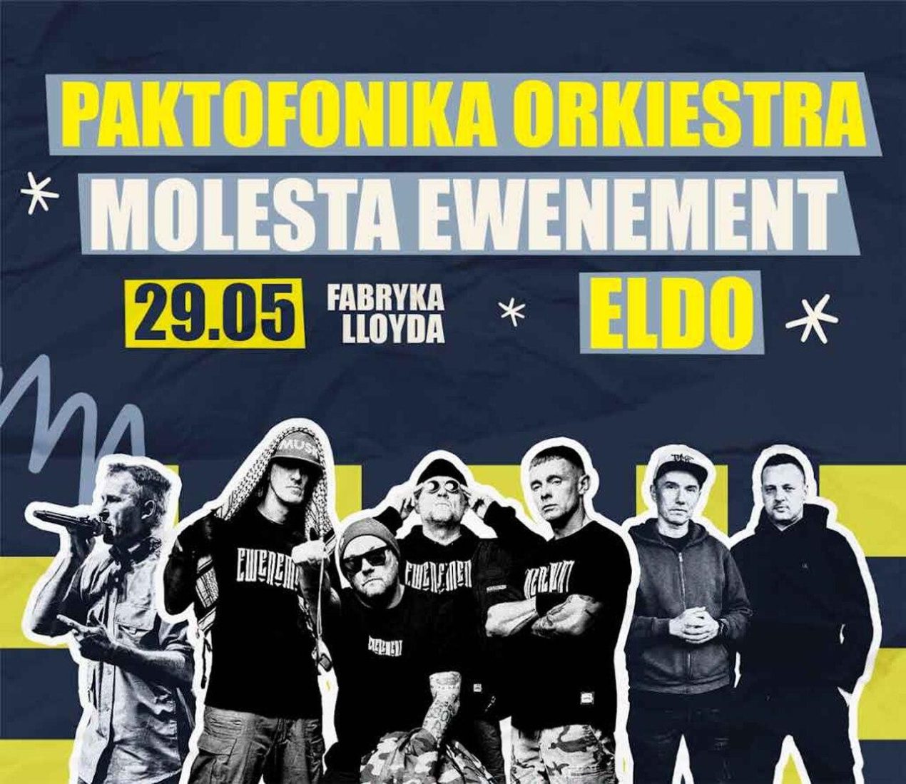 Ilustracja do wpisu: Paktofonika, Molesta Ewenement, Eldo // koncert