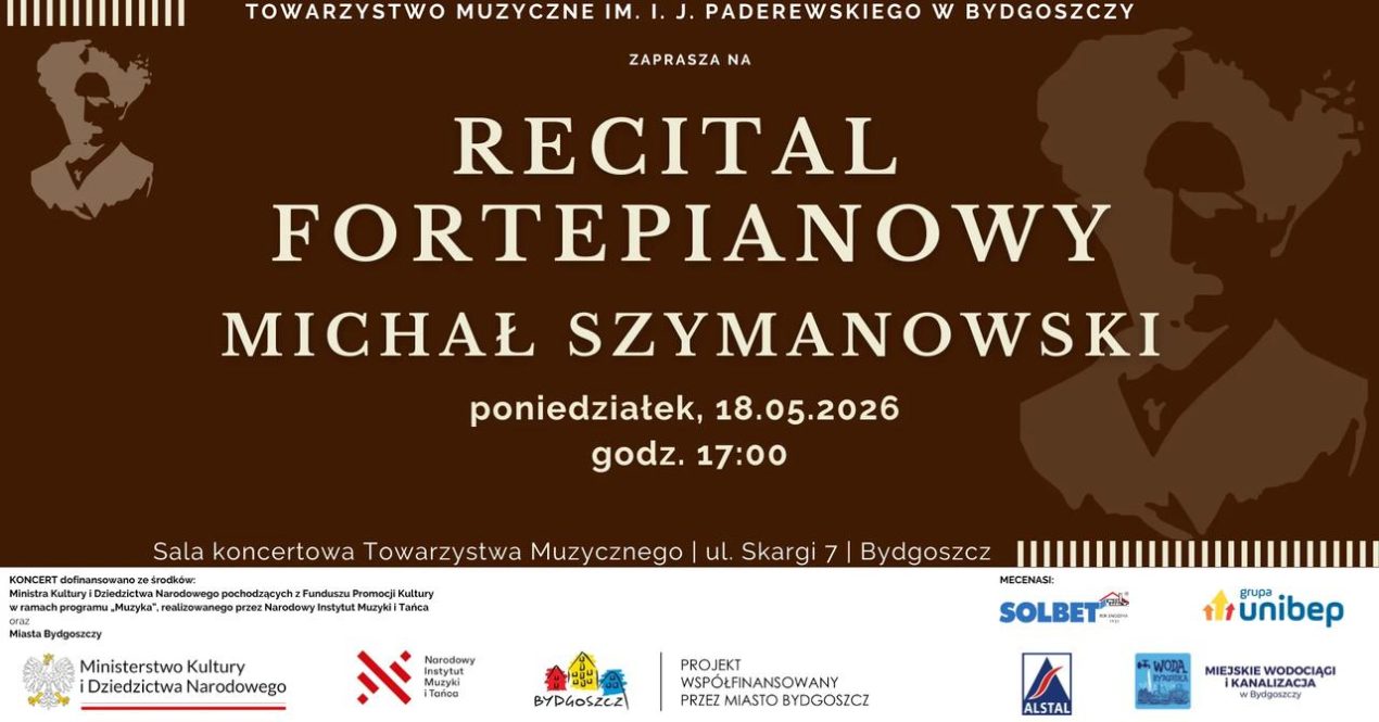 Ilustracja artykułu: Recital fortepianowy – Michał Szymanowski