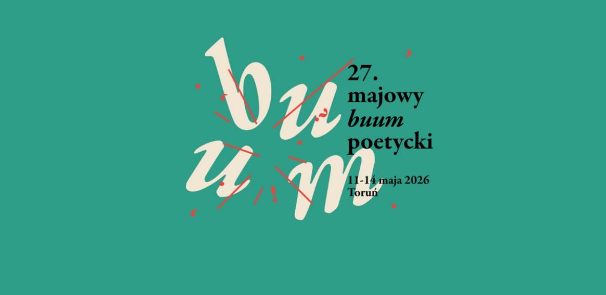 Ilustracja do wpisu: 27. Majowy Buum Poetycki – dzień