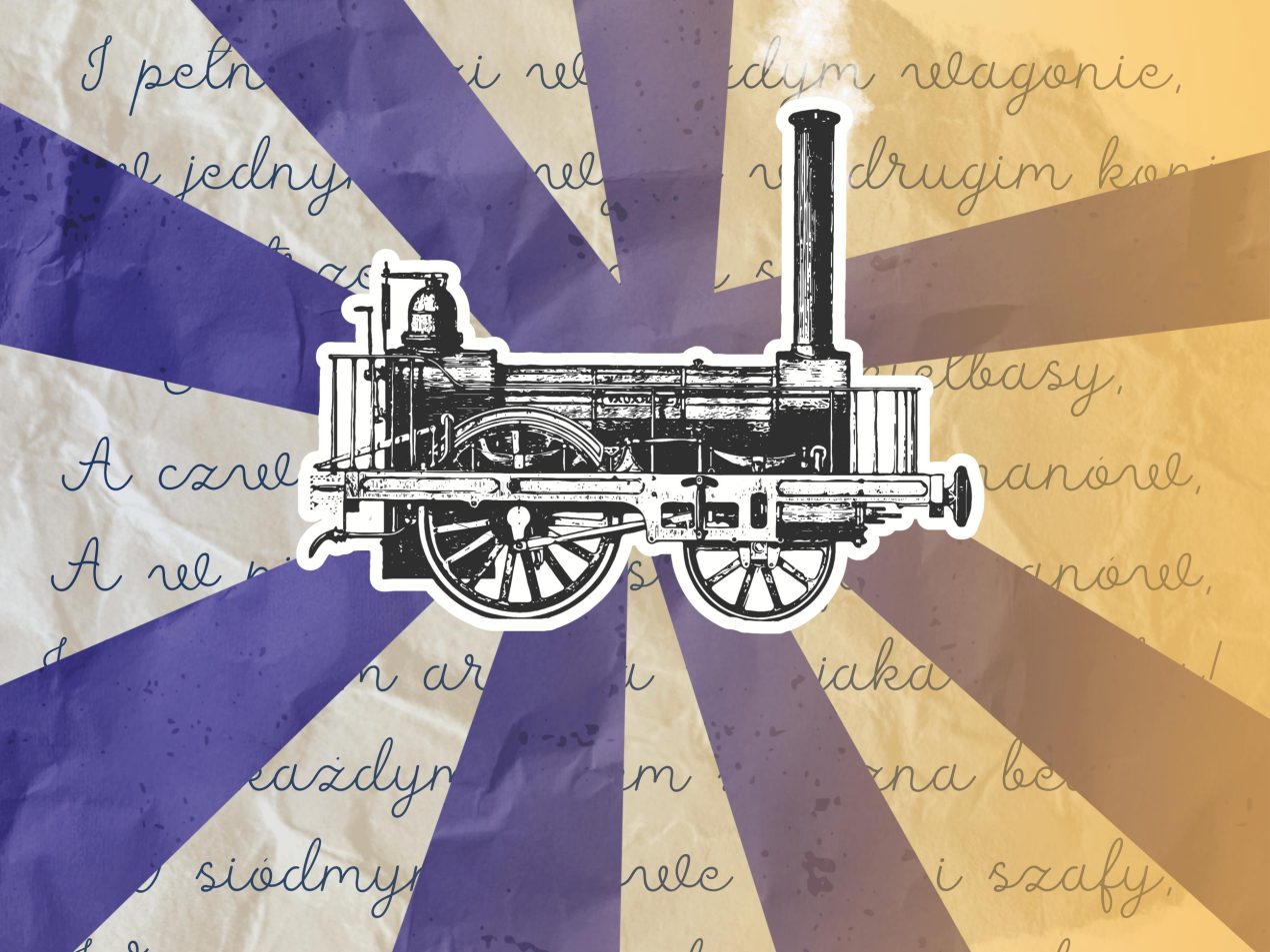 Ilustracja artykułu: Lokomotywa w Bibliotece / Dzień Dziecka