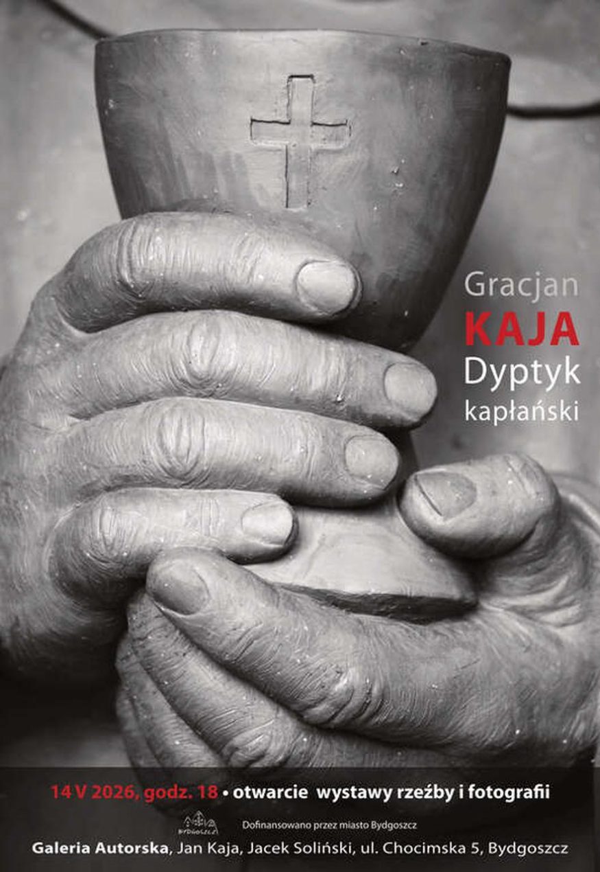 Ilustracja do wpisu: Wystawa rzeźby i fotografii Gracjana Kaji