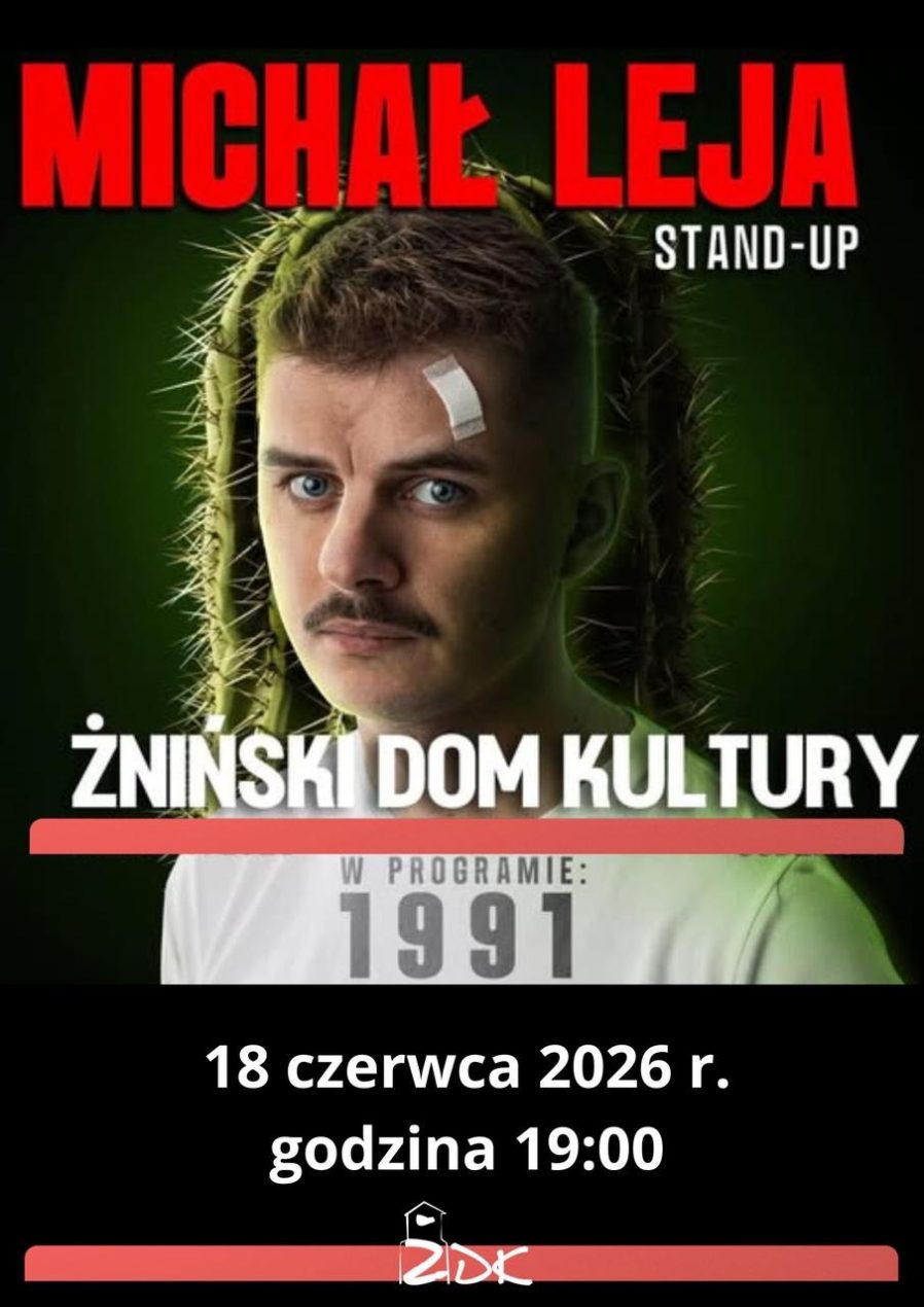 Ilustracja artykułu: Stand-up Michał Leja – program „1991”