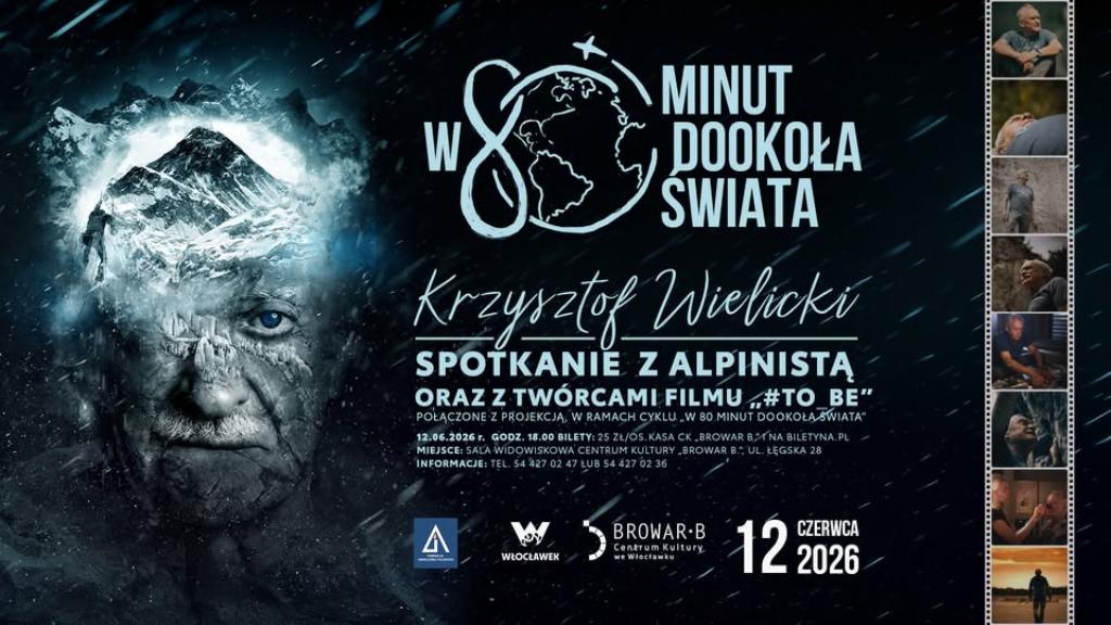 Ilustracja artykułu: Spotkanie – Krzysztof Wielicki i projekcja
