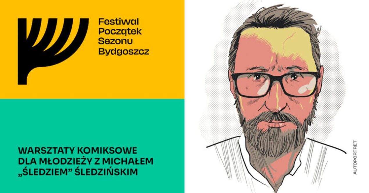 Ilustracja artykułu: Warsztaty komiksowe dla młodzieży z Michałem