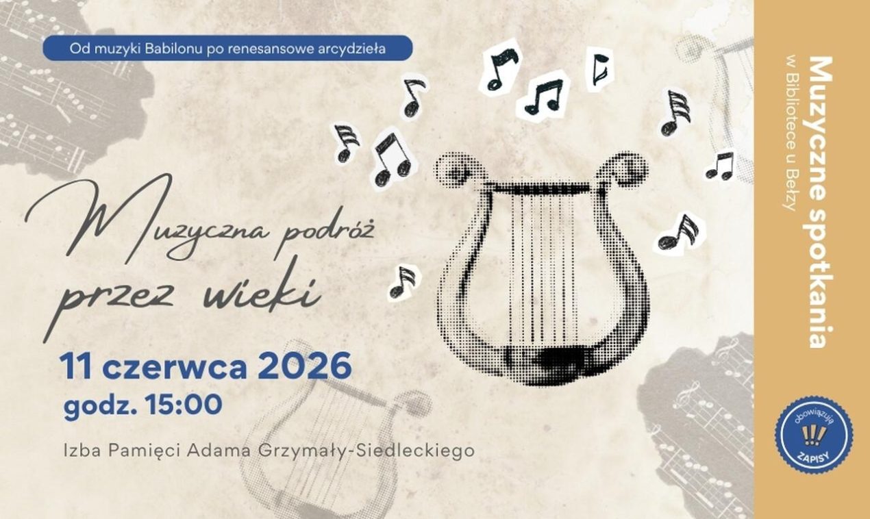 Ilustracja artykułu: Muzyczne Spotkania w Bibliotece u Bełzy