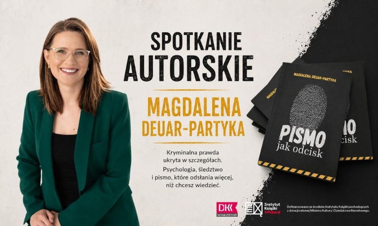 Ilustracja artykułu: Spotkanie z Magdaleną Deuar-Partyką w ramach