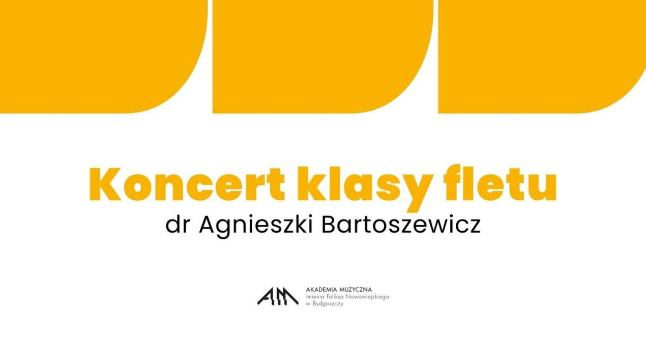Ilustracja artykułu: Koncert klasy flety dr Agnieszki Bartosiewicz