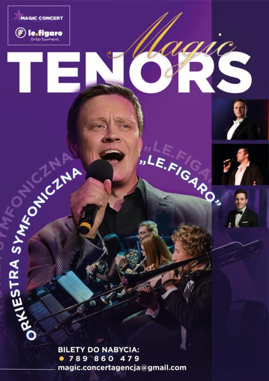 Ilustracja artykułu: Koncert Magic Tenors & orkiestra Le