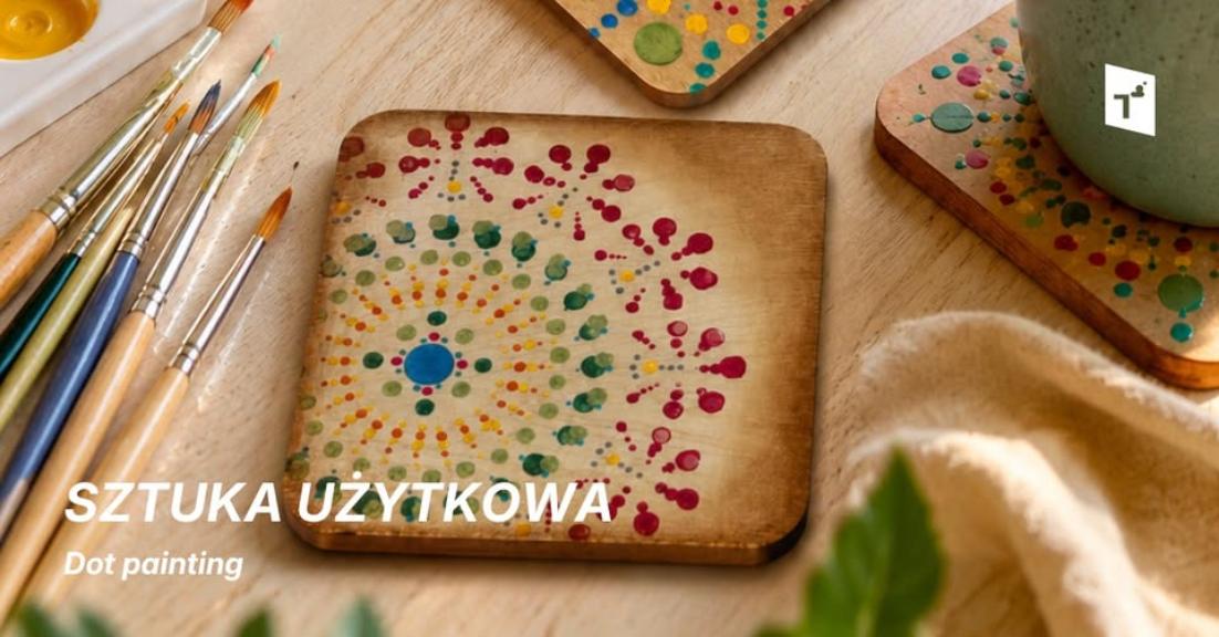 Ilustracja do wpisu: Sztuka użytkowa: Dot painting