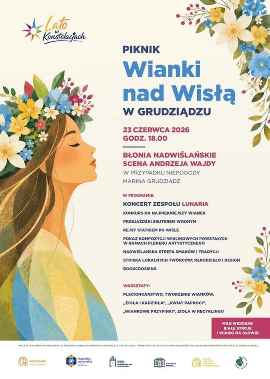 Ilustracja do wpisu: Piknik „Wianki nad Wisłą w Grudziądzu”