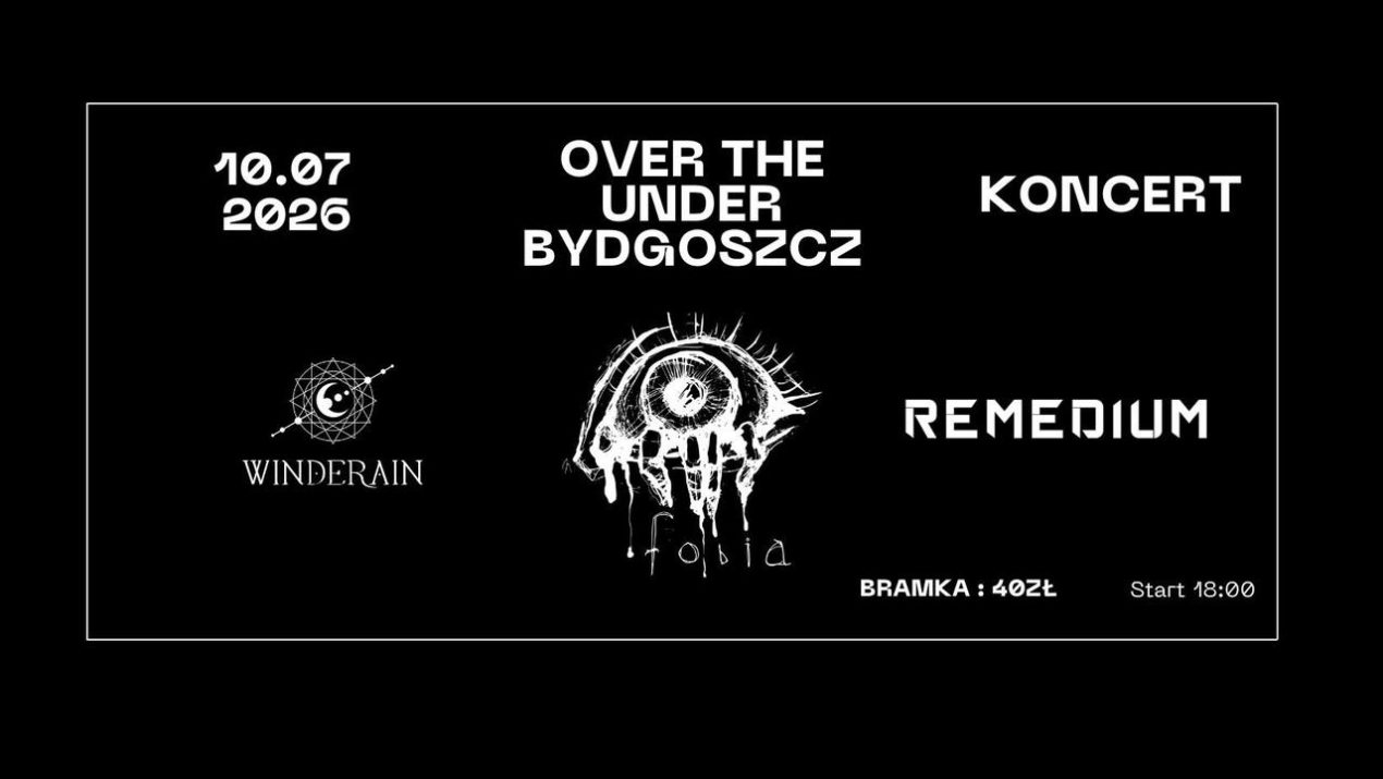 Ilustracja artykułu: Winderain, Fobia, Remedium / koncert