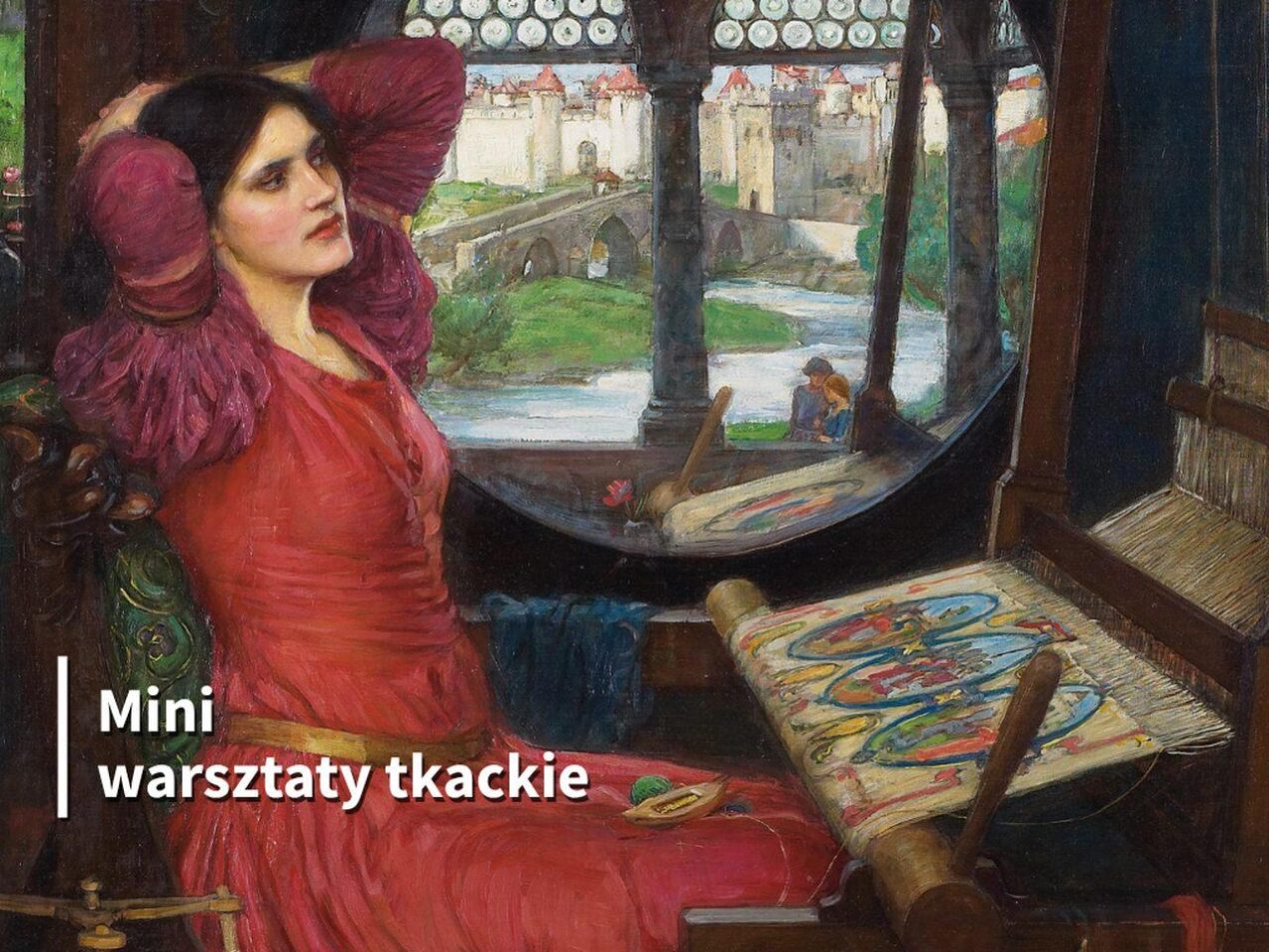 Ilustracja artykułu: Warsztaty tkackie „Prosto z krosna”