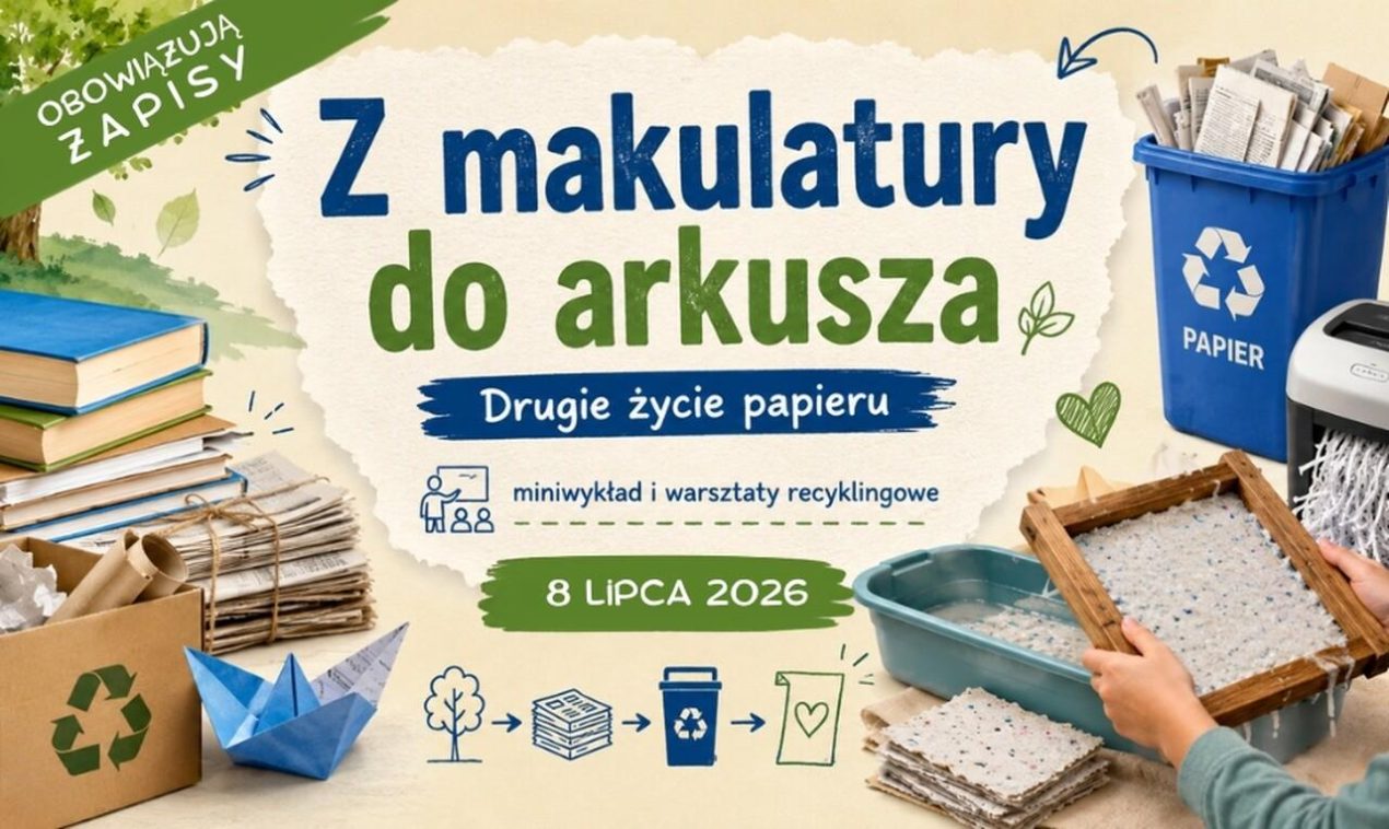 Ilustracja artykułu: Miniwykład i warsztaty recyklingowe „Drugie życie