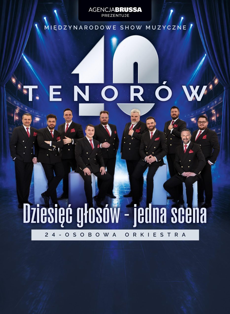 Ilustracja artykułu: 10 Tenorów – 10 głosów, jedna
