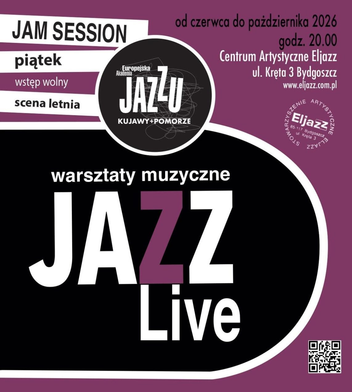 Ilustracja do wpisu: Live Jazz Jam Session w Eljazz