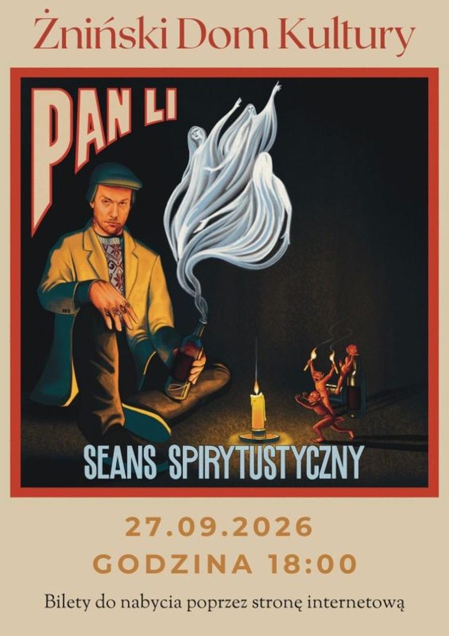 Ilustracja artykułu: Stand-up – Pan Li „Seans Spirytustyczny”