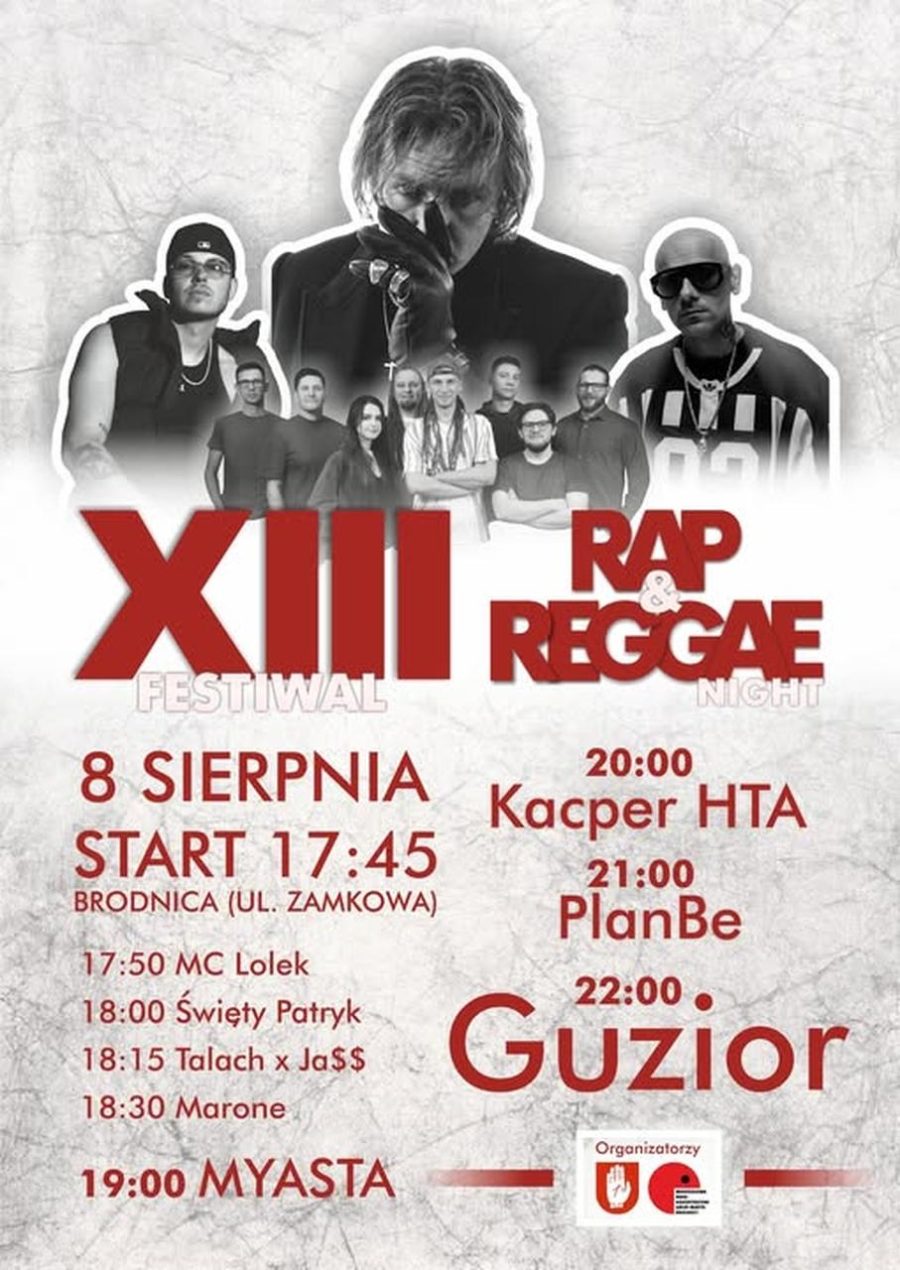 Ilustracja artykułu: XIII Festiwal Rap & Reggae Night