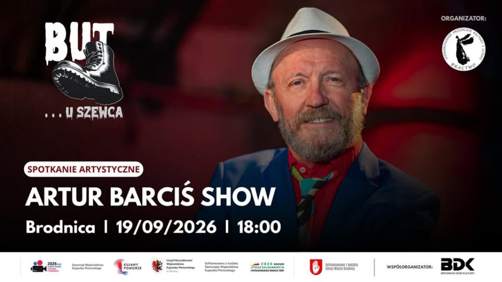 Ilustracja artykułu: Artur Barciś Show – „BUT… u