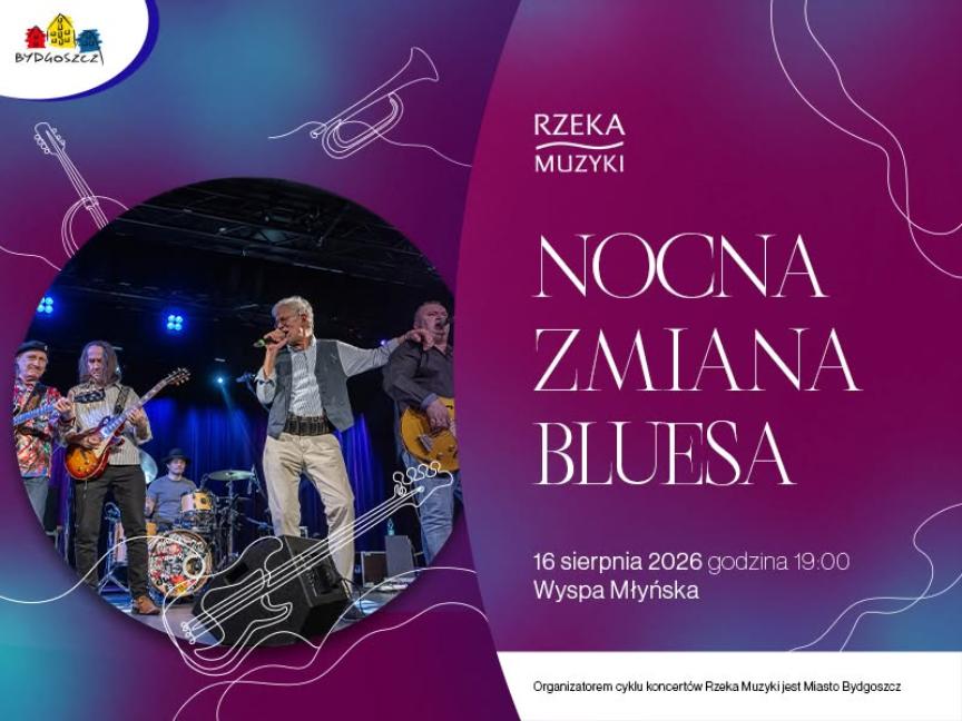 Ilustracja do wpisu: Rzeka Muzyki – Nocna Zmiana Bluesa