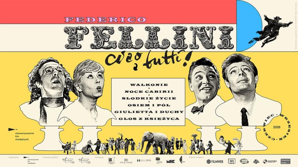 Ilustracja artykułu: „FEDERICO FELLINI: ciao a tutti!” –
