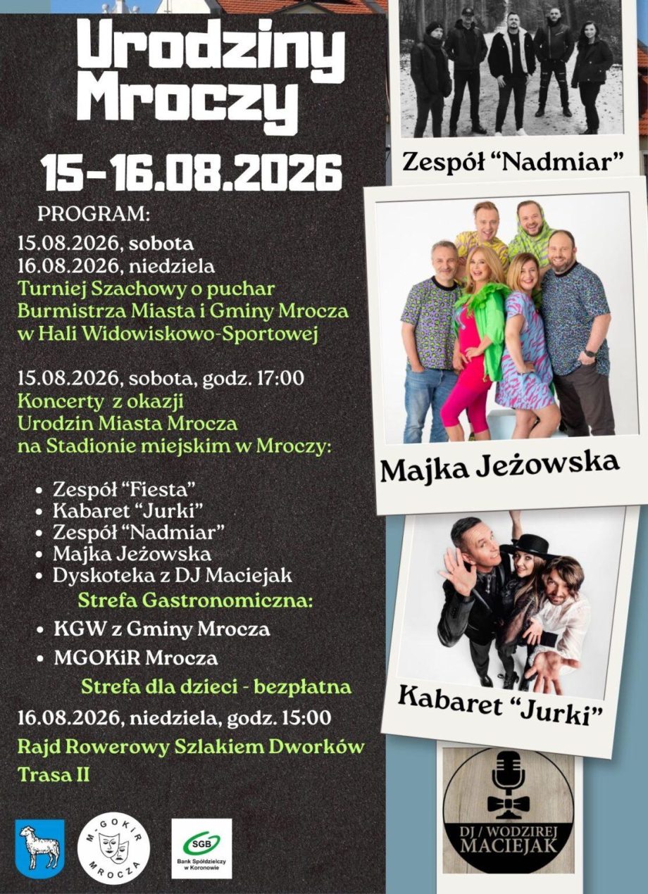 Ilustracja artykułu: Urodziny Miasta Mrocza – dzień 1